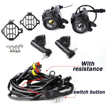 Load image into Gallery viewer, Motorcycle fog lights For BMW R1200GS ADV F800GS F700GS F650GS K1600 LED Auxiliary Fog Light Assemblie Driving Lamp 40W