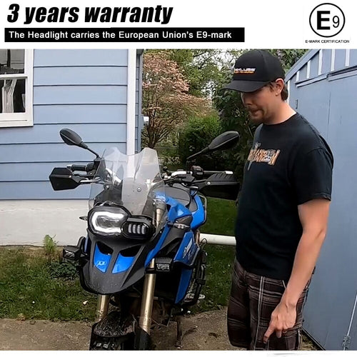 Motorcycle Lights Headlight For BMW F800GS F800R F700GS F650GS Adventure Motorcycles Complete LED Projector Headlight Assembly